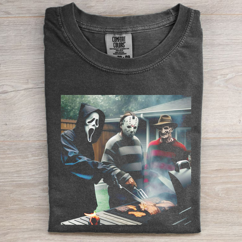 Retro Funny crossover episodes T-shirt-Magmoo