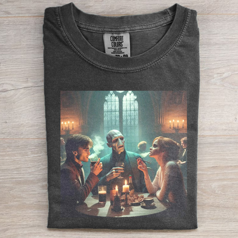 Retro Funny crossover episodes T-shirt-Magmoo