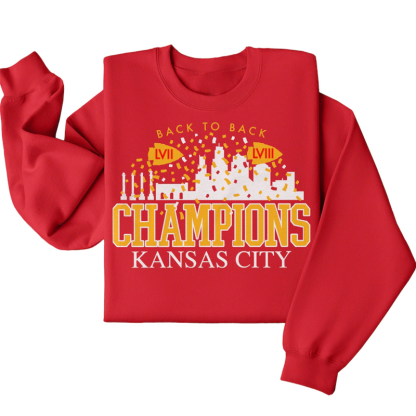 Comfort Colors Kansas City Football Sweatshirt-Magmoo