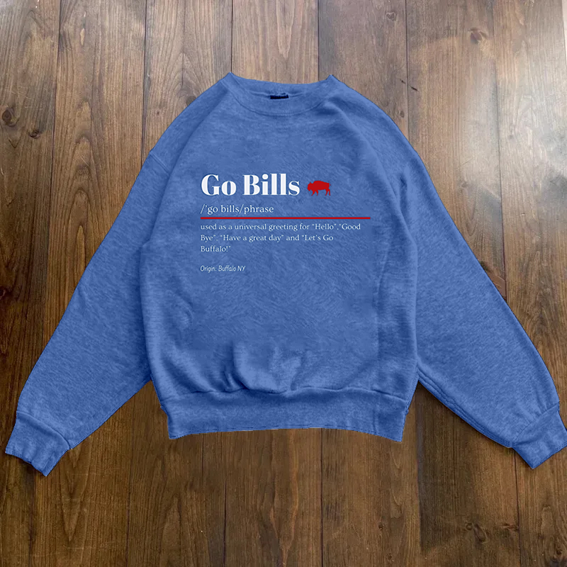 Comfort Colors Buffalo Football T-shirt/Sweatshirt-Lulueye