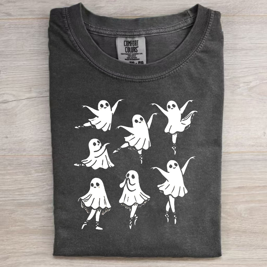 Vintage Ballet Halloween Funny T-Shirt