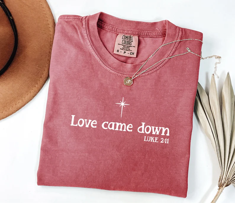 Love Came Down - Star of Bethlehem T-shirt