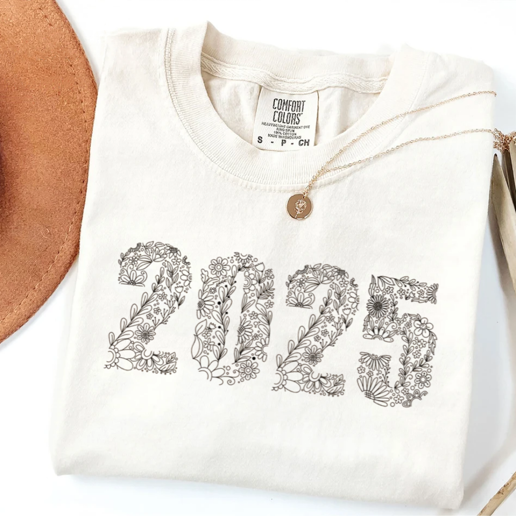 Comfort Color New Year 2025 T-shirt