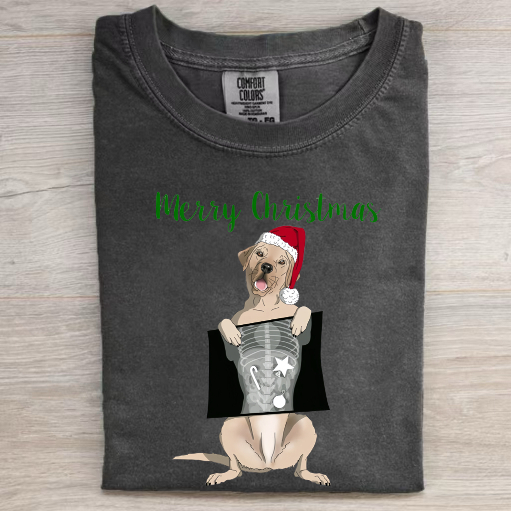 Merry Christmas Dog T-shirt/Sweatshirt
