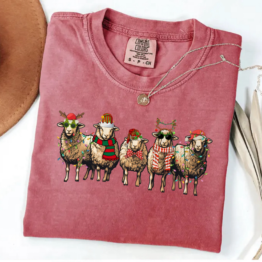 Sheep Christmas T-Shirt