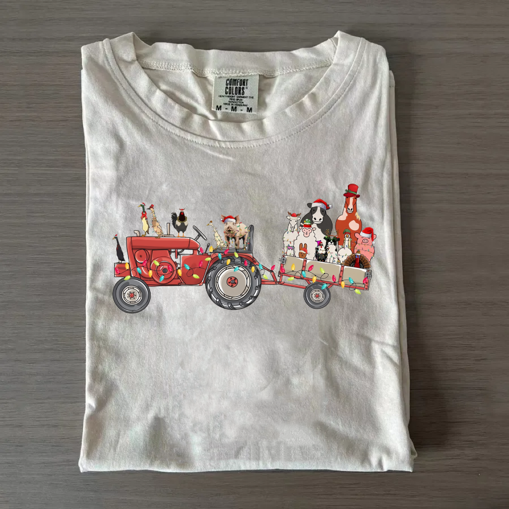 Farm Animal Truck T-Shirt