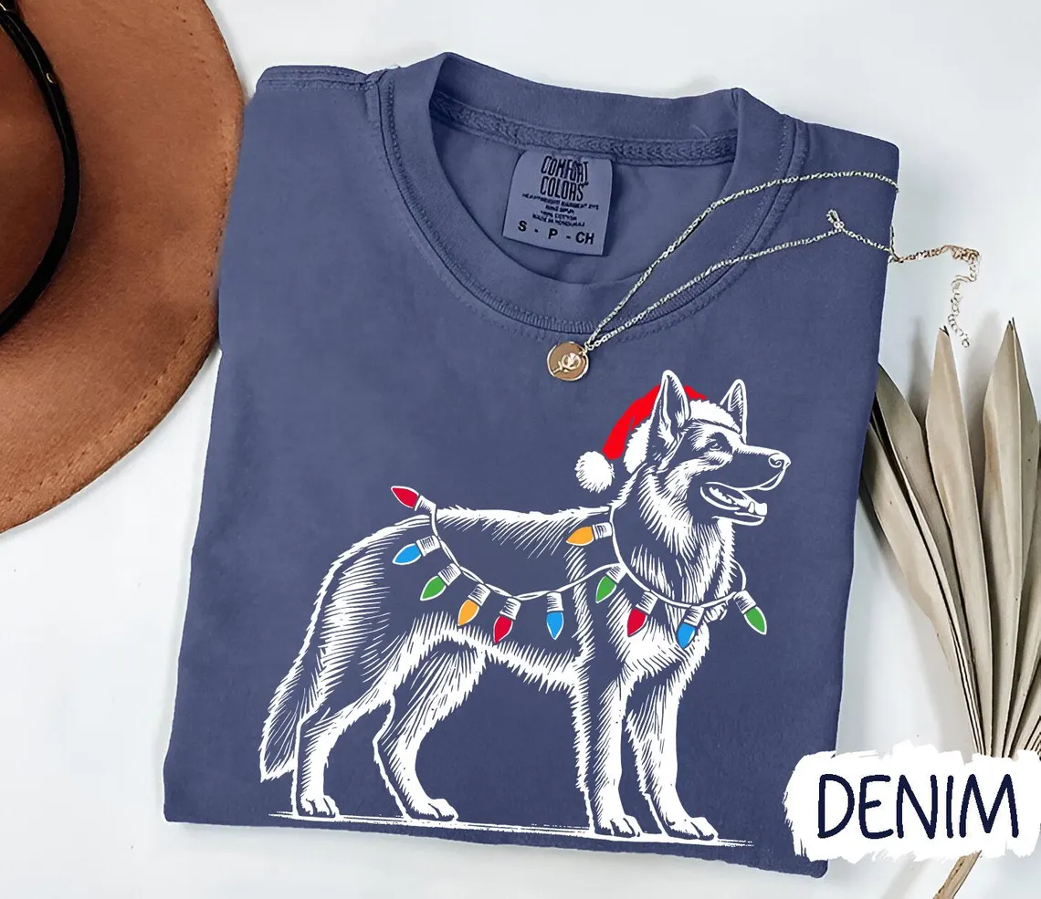 Siberian Husky Christmas Shirt