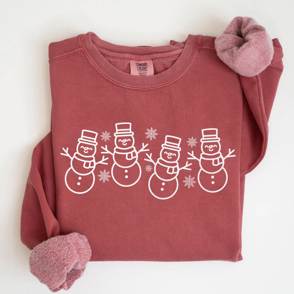 Christmas Snowman T-shirt/Sweatshirt
