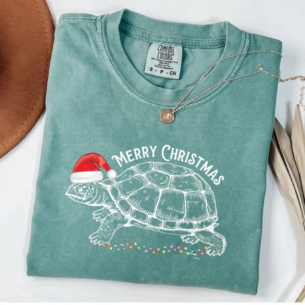 Turtle Christmas Tee