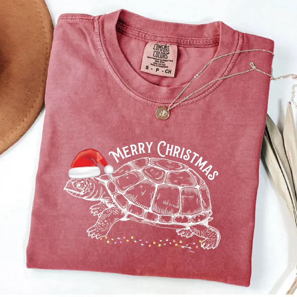 Turtle Christmas Tee