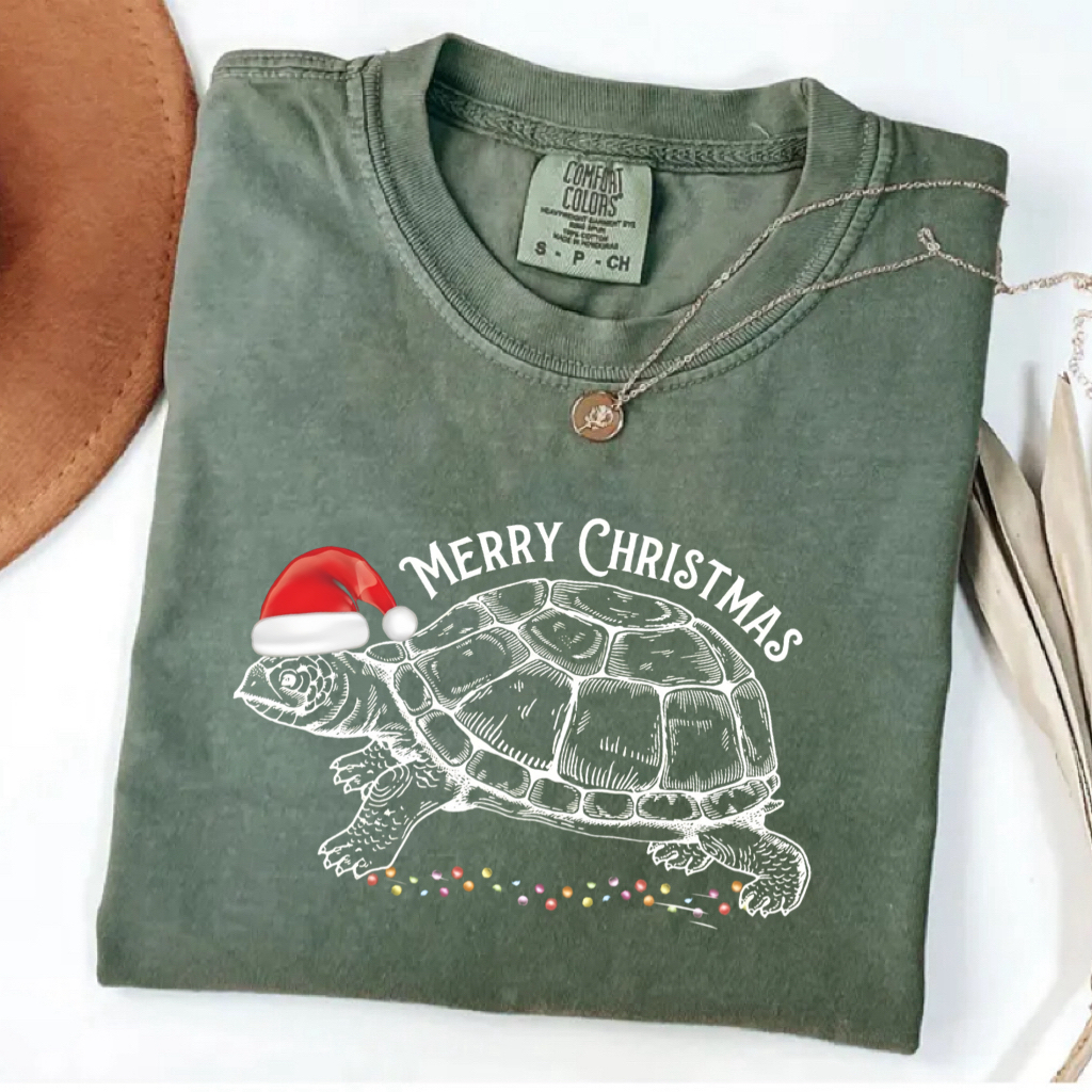 Turtle Christmas Tee