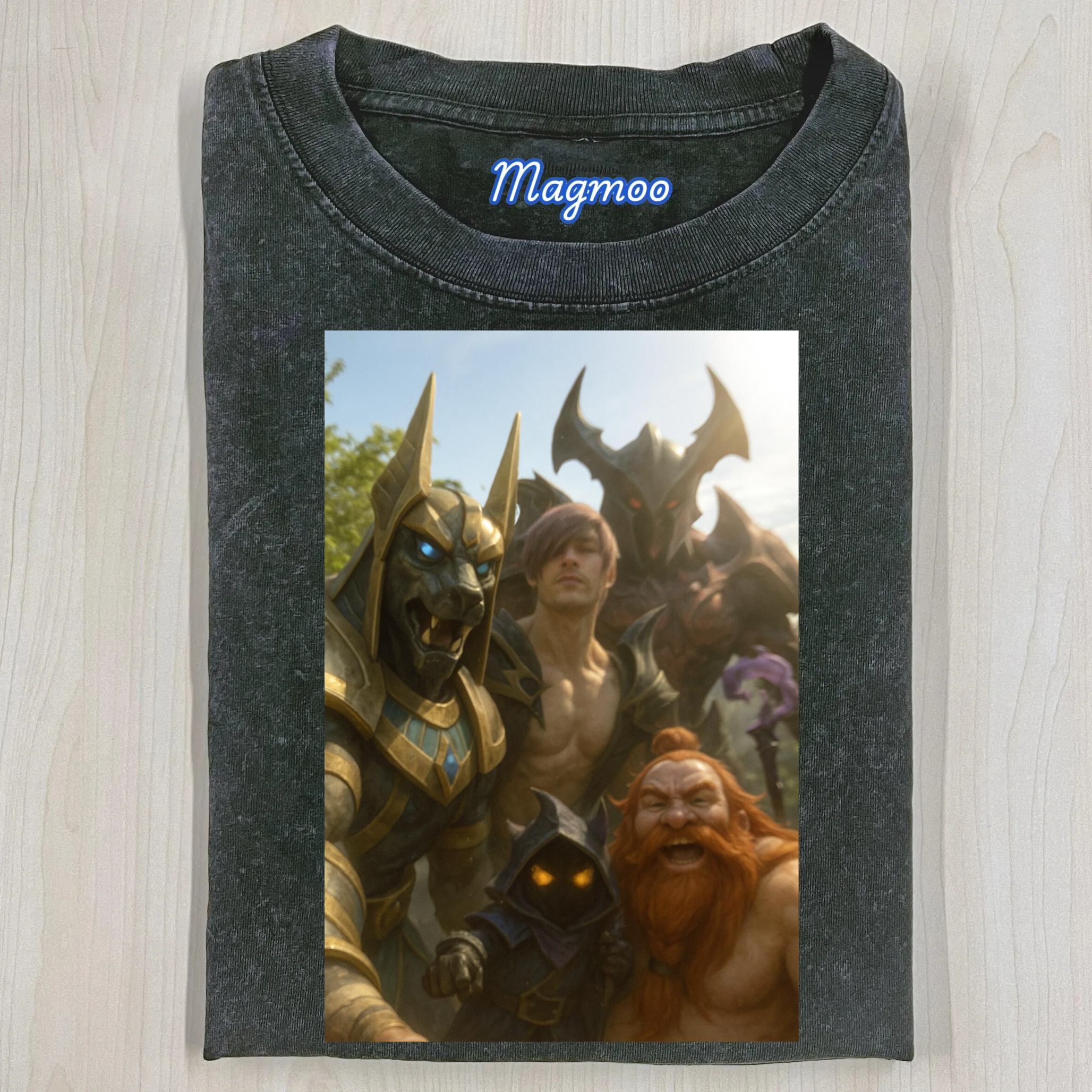 Funny Vintage Washed LOL Selfie Tee