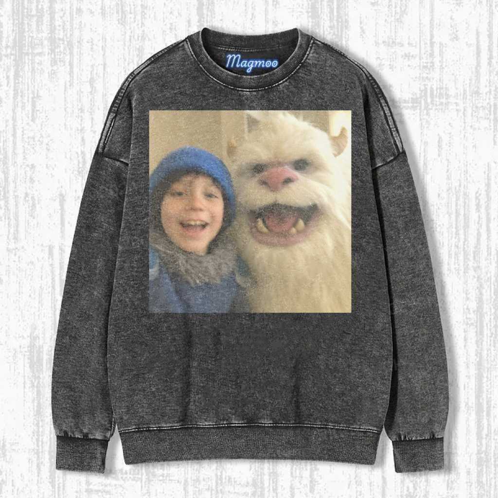 Funny Vintage Washed LOL Selfie Tee