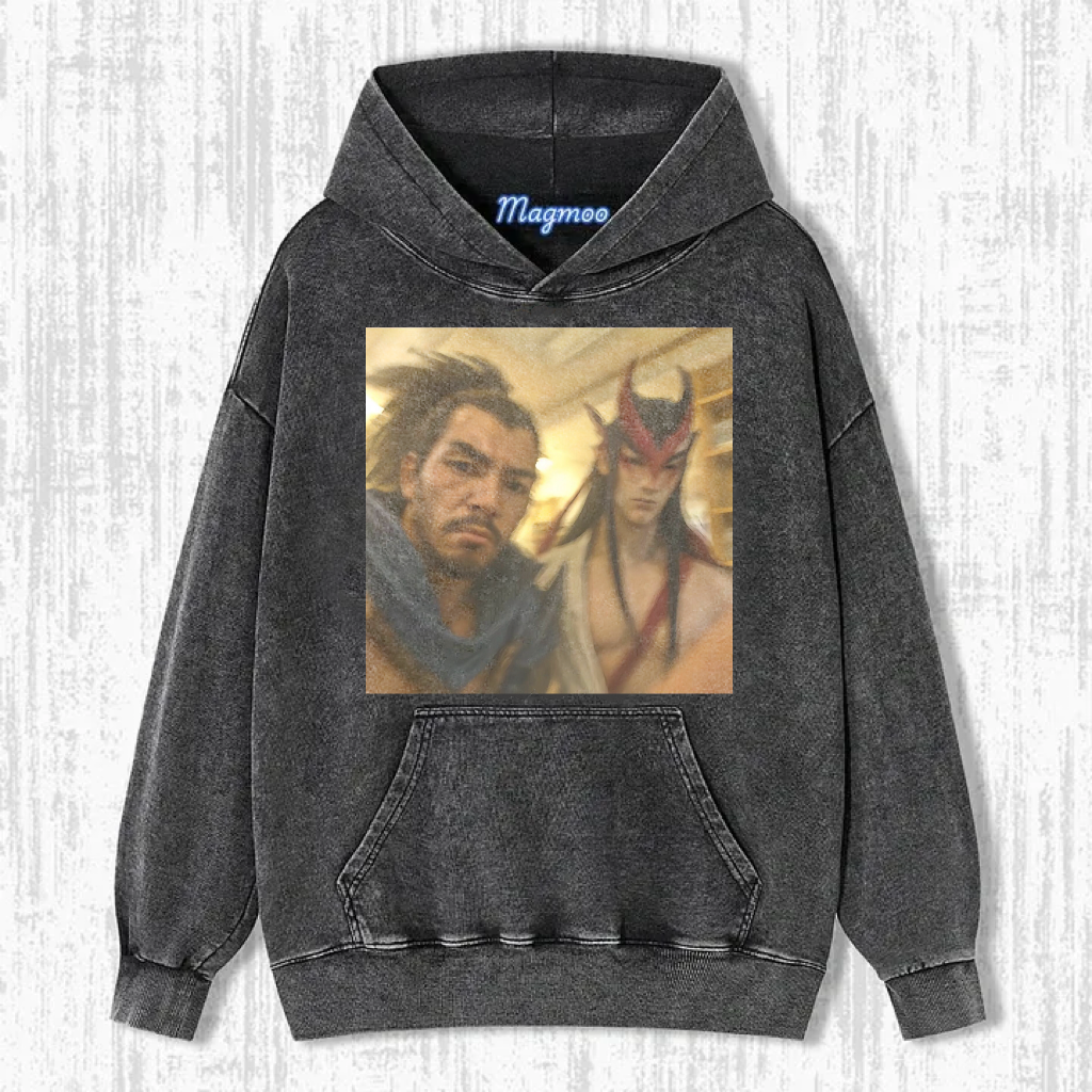 Funny Vintage Washed LOL Selfie Tee