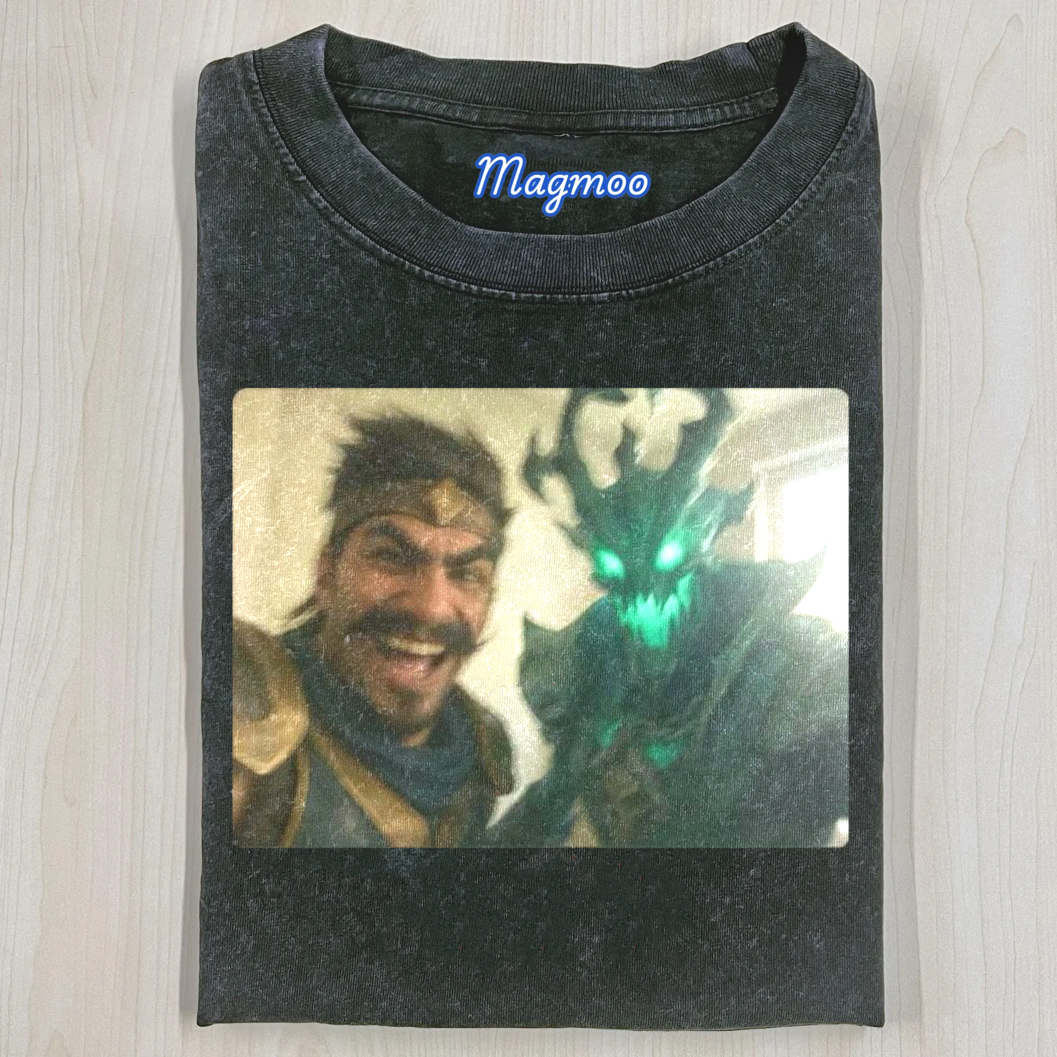 Funny Vintage Washed LOL Selfie Tee
