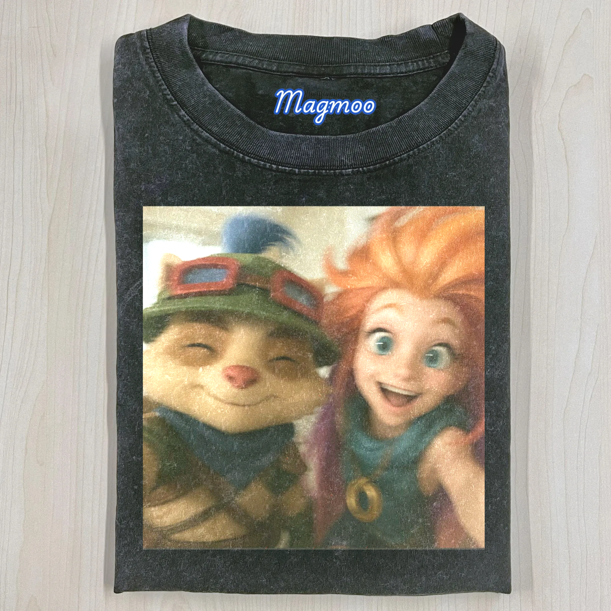 Funny Vintage Washed LOL Selfie Tee
