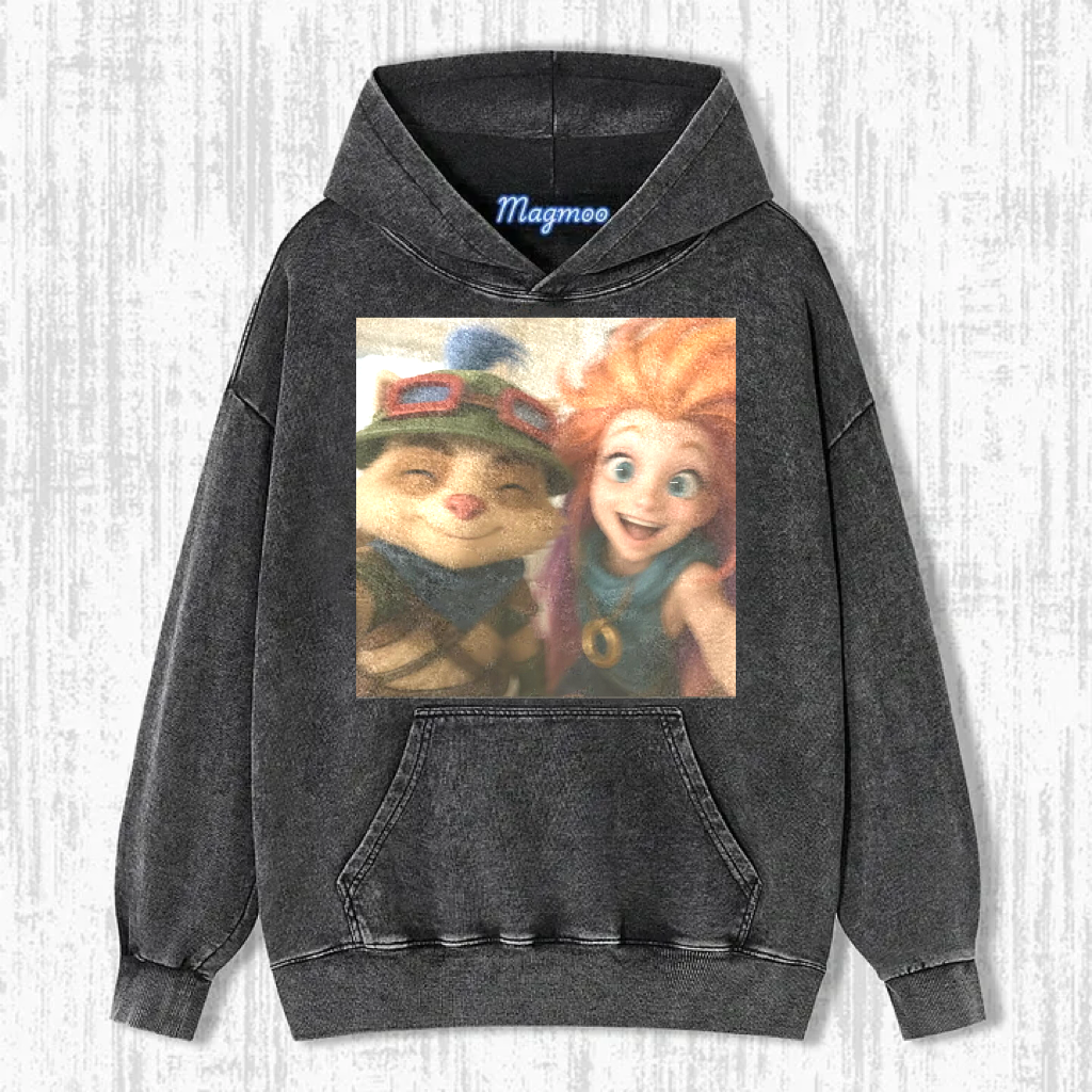 Funny Vintage Washed LOL Selfie Tee