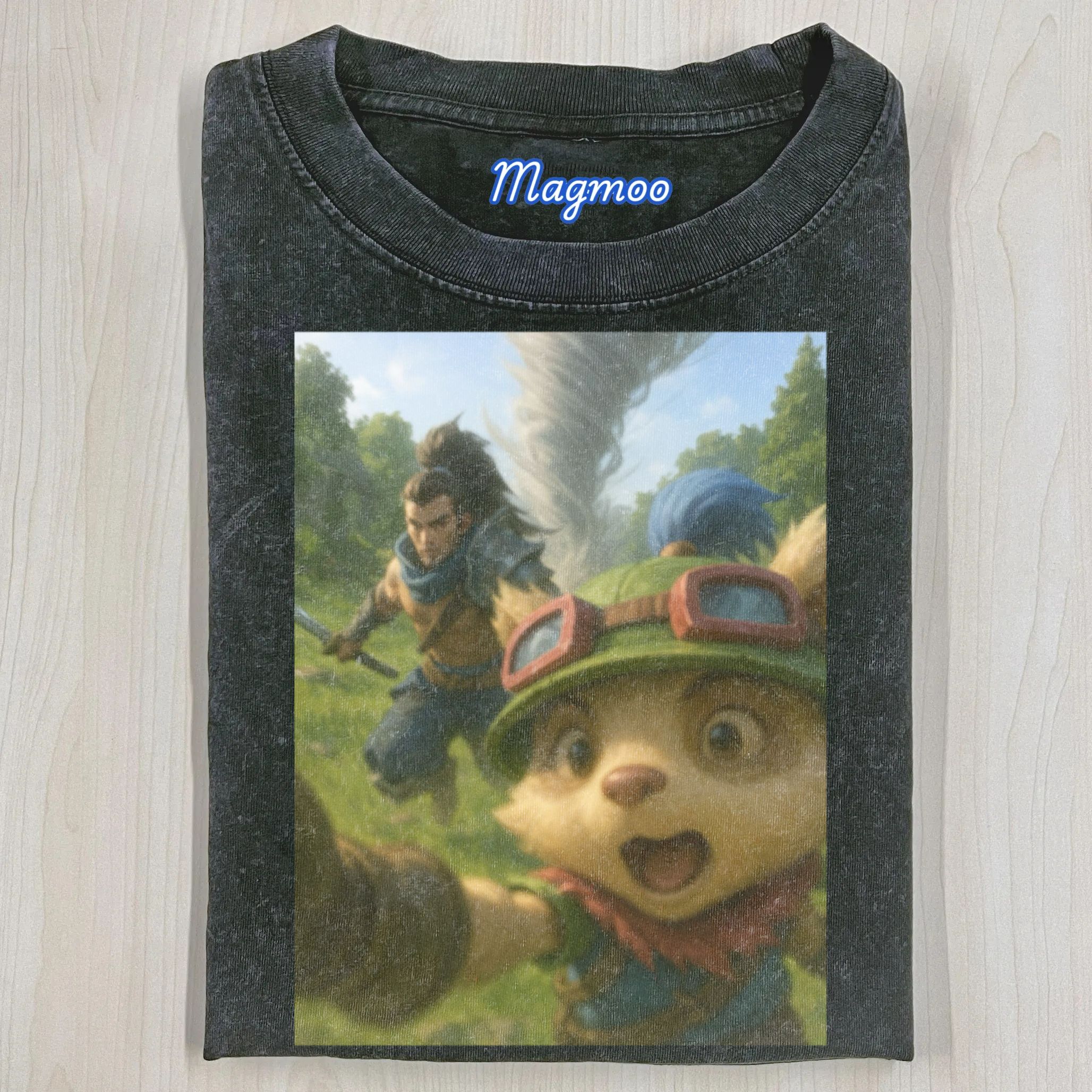 Funny Vintage Washed LOL Selfie Tee