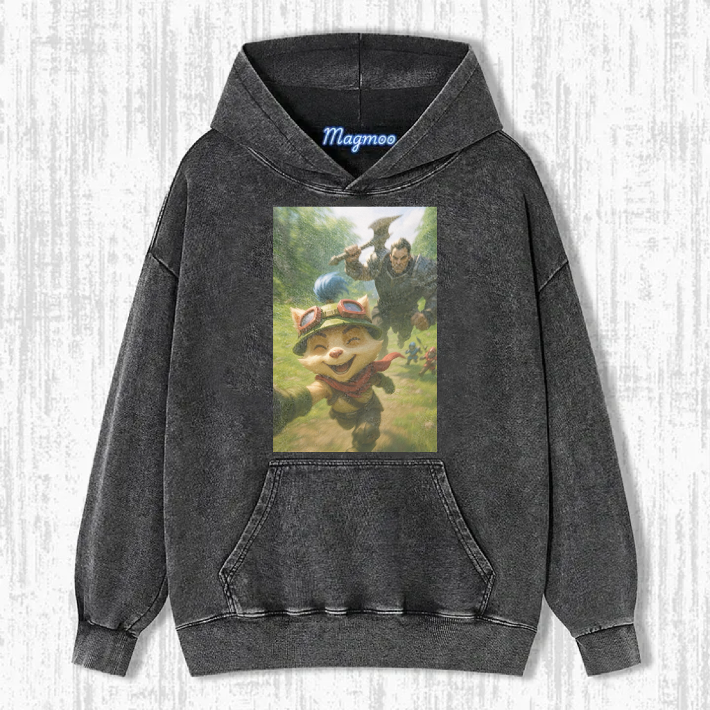 Funny Vintage Washed LOL Selfie Tee