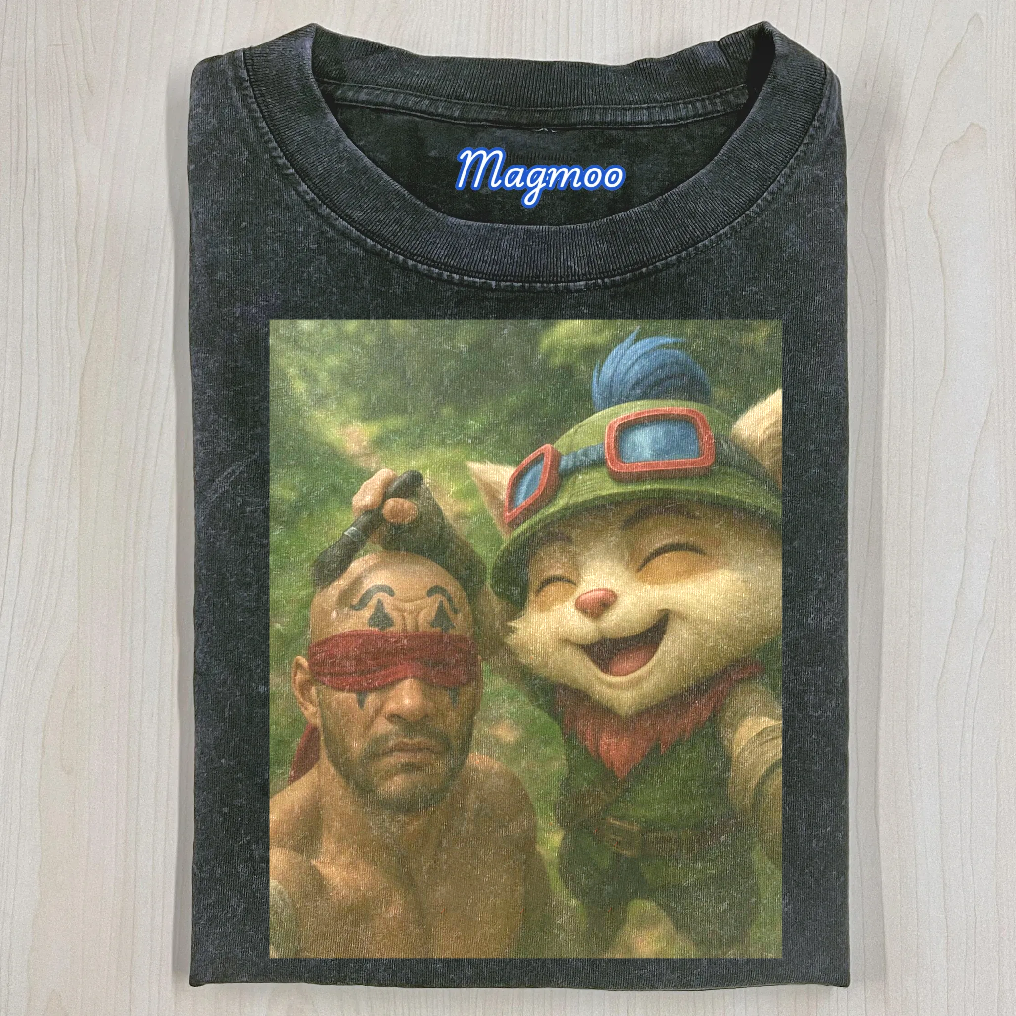 Funny Vintage Washed LOL Selfie Tee