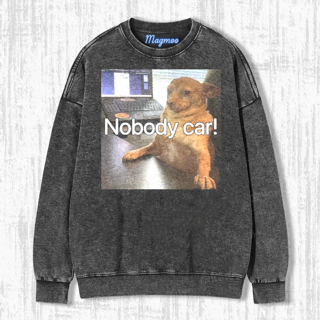 NOBODY CARES T-SHIRT