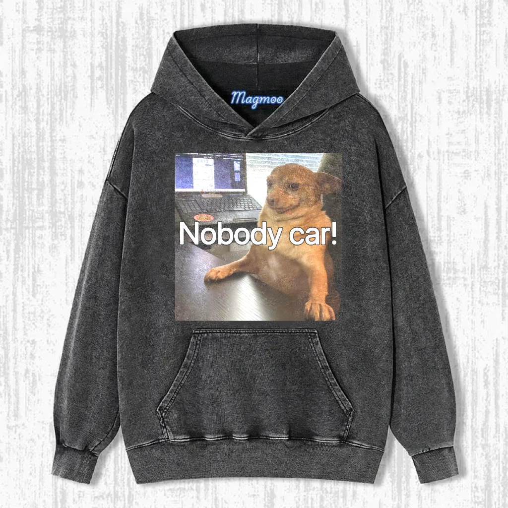 NOBODY CARES T-SHIRT