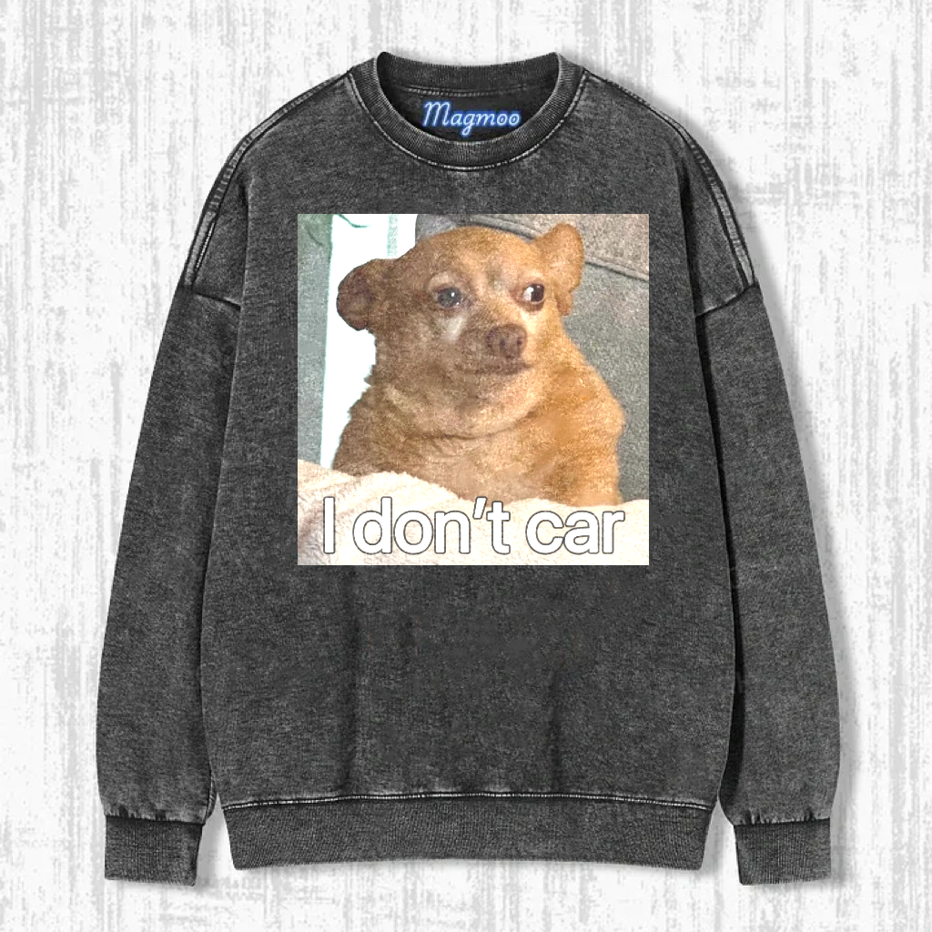 I DON‘T CARE T-SHIRT