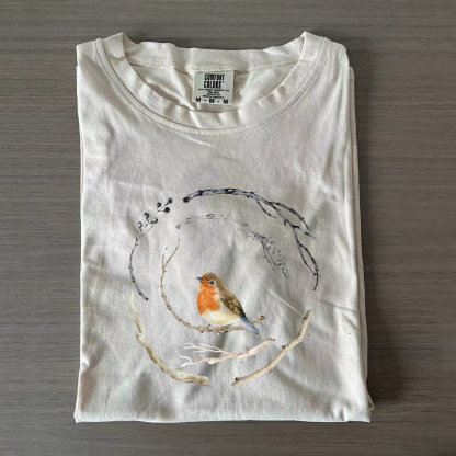 Comfort Colors Bird T-shirt-Magmoo