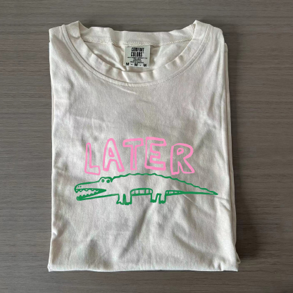 Comfort Colors Later Gator T-shirt-Magmoo