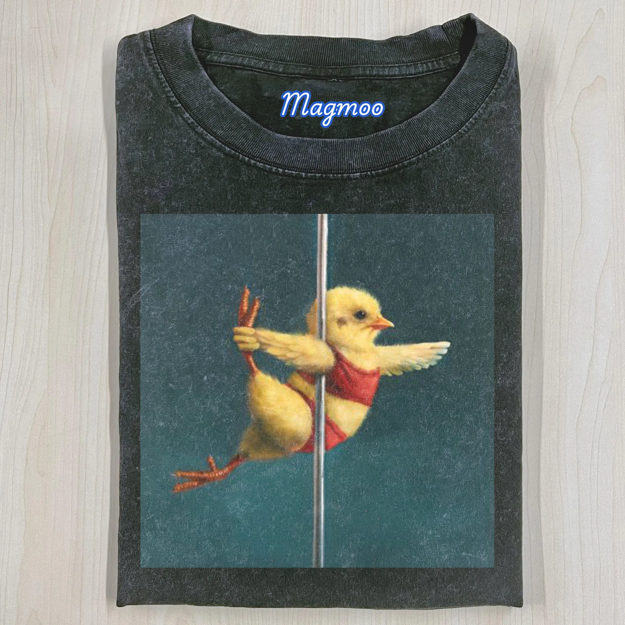 Pole Dancing Chicken T-shirt