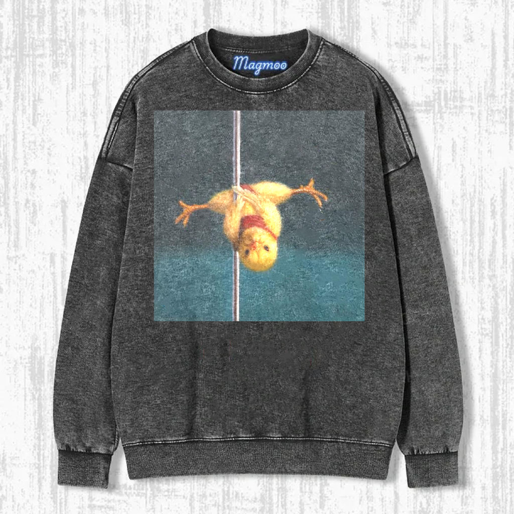 Pole Dancing Chicken T-shirt