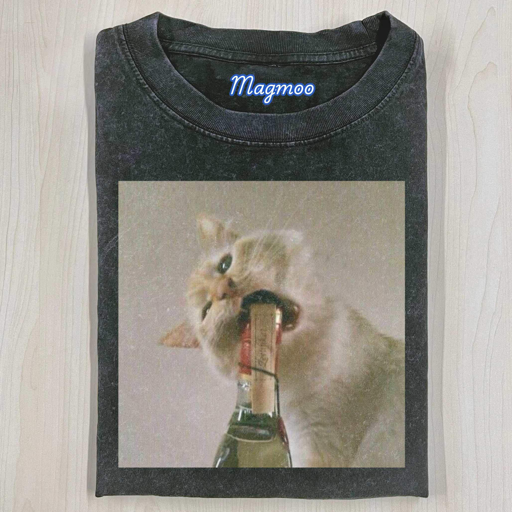 Funny Drunk Cat T-Shirt