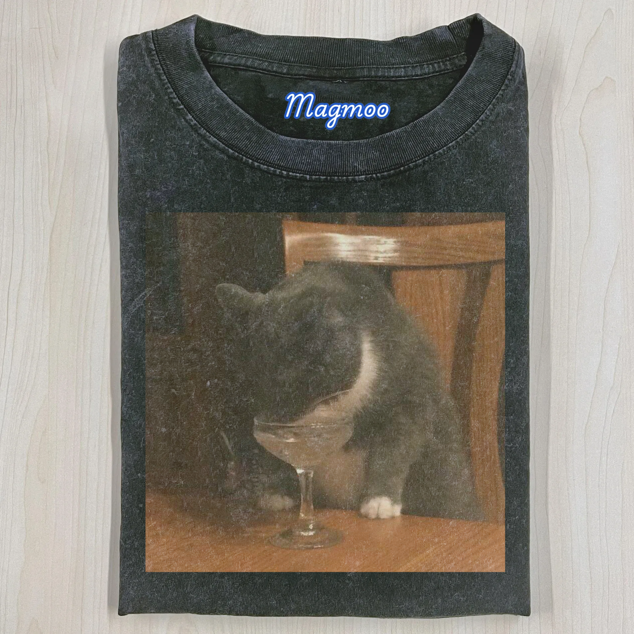 Funny Drunk Cat T-Shirt