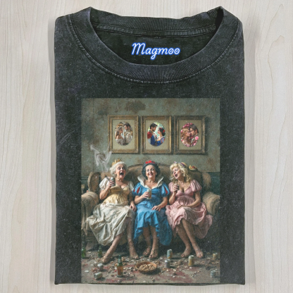 Funny Married Old Age Life Princess T-Shirt-Magmoo