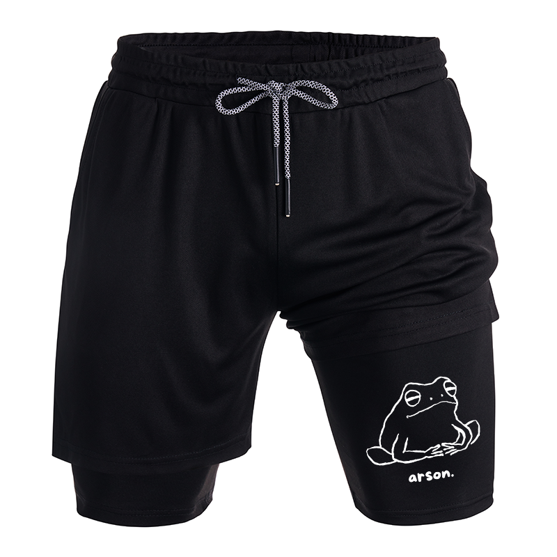 Magmoo Japan Arsonist Frog Training Shorts