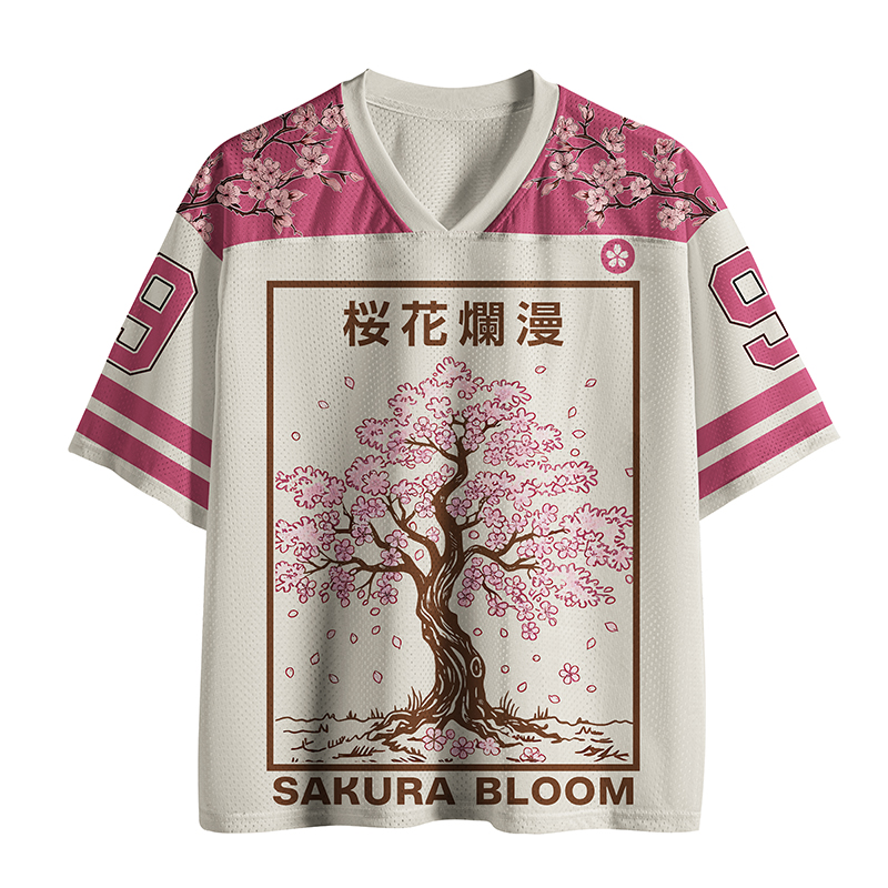 Magmoo Sakura Bloom Mesh Jersey-Magmoo