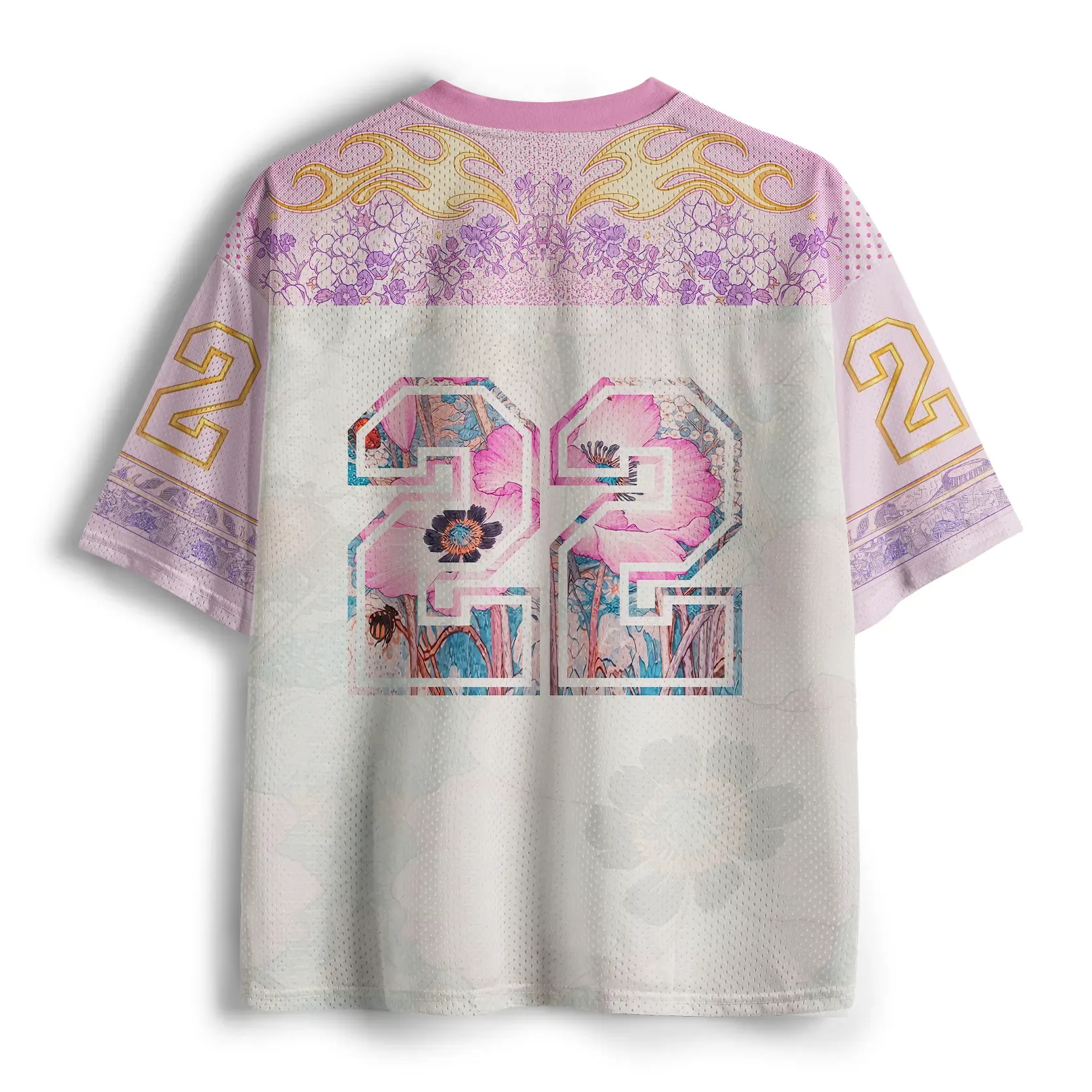 Magmoo Flower of Dreams Mesh Jersey-Magmoo