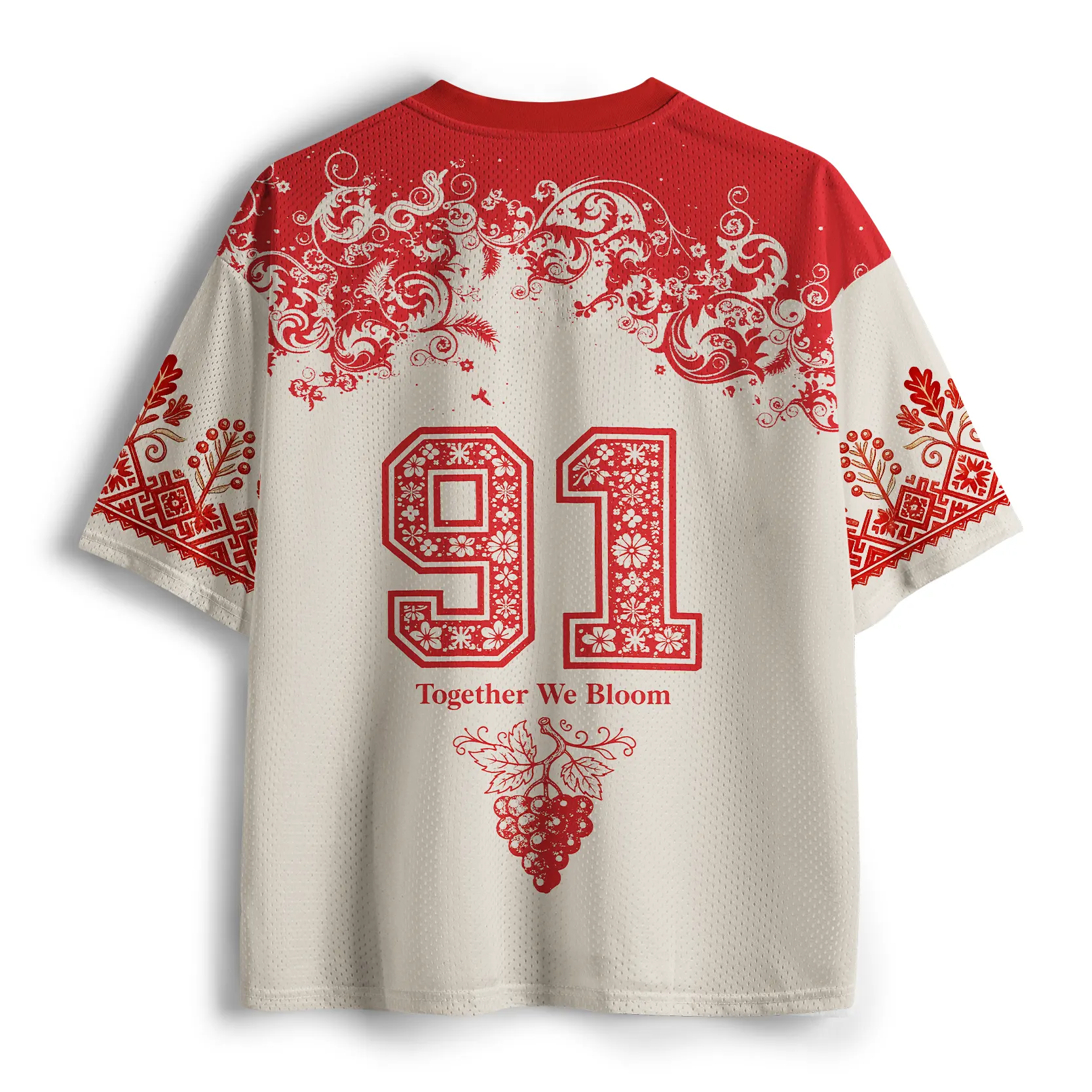 Magmoo Whispering Flowers Mesh Jersey-Magmoo