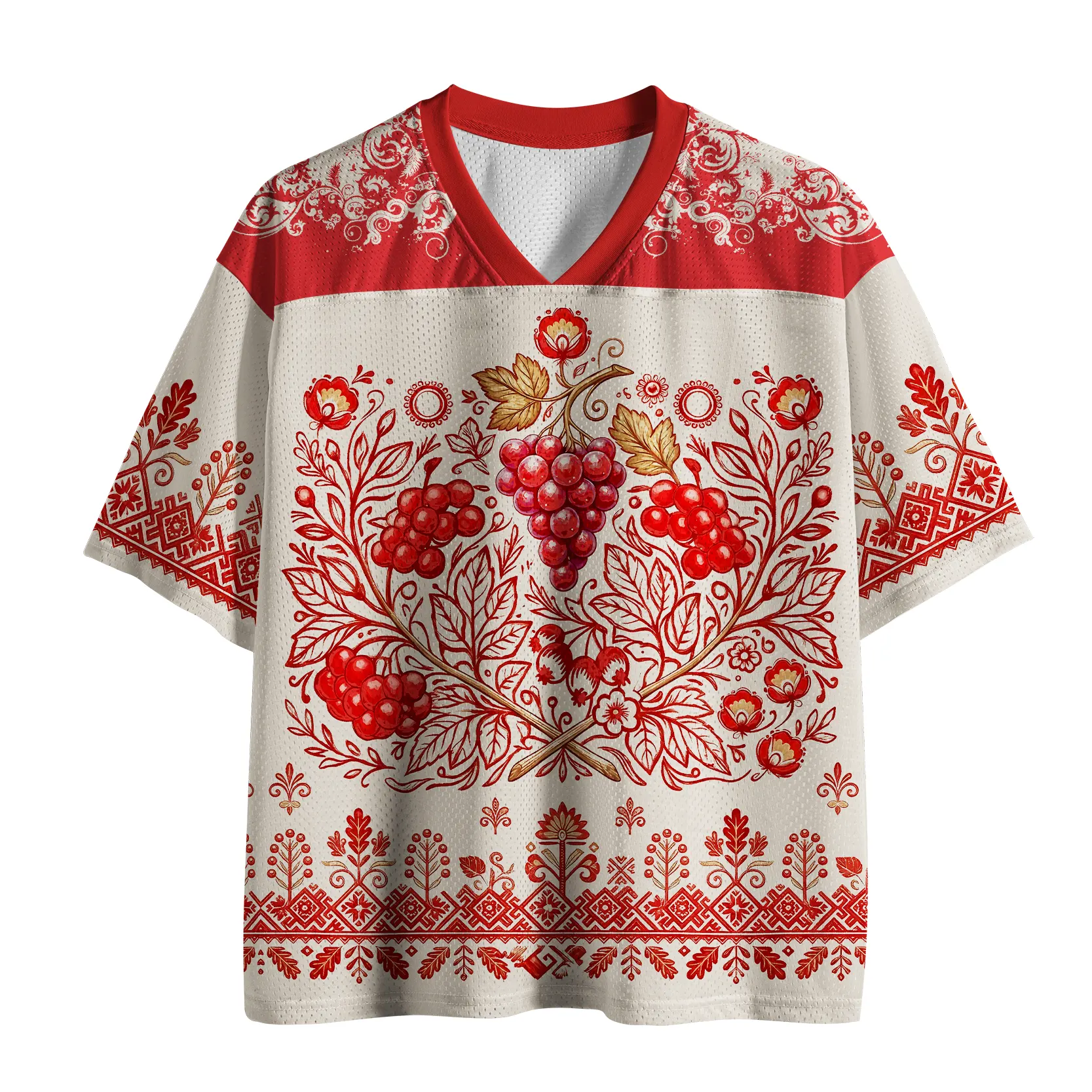 Magmoo Whispering Flowers Mesh Jersey-Magmoo