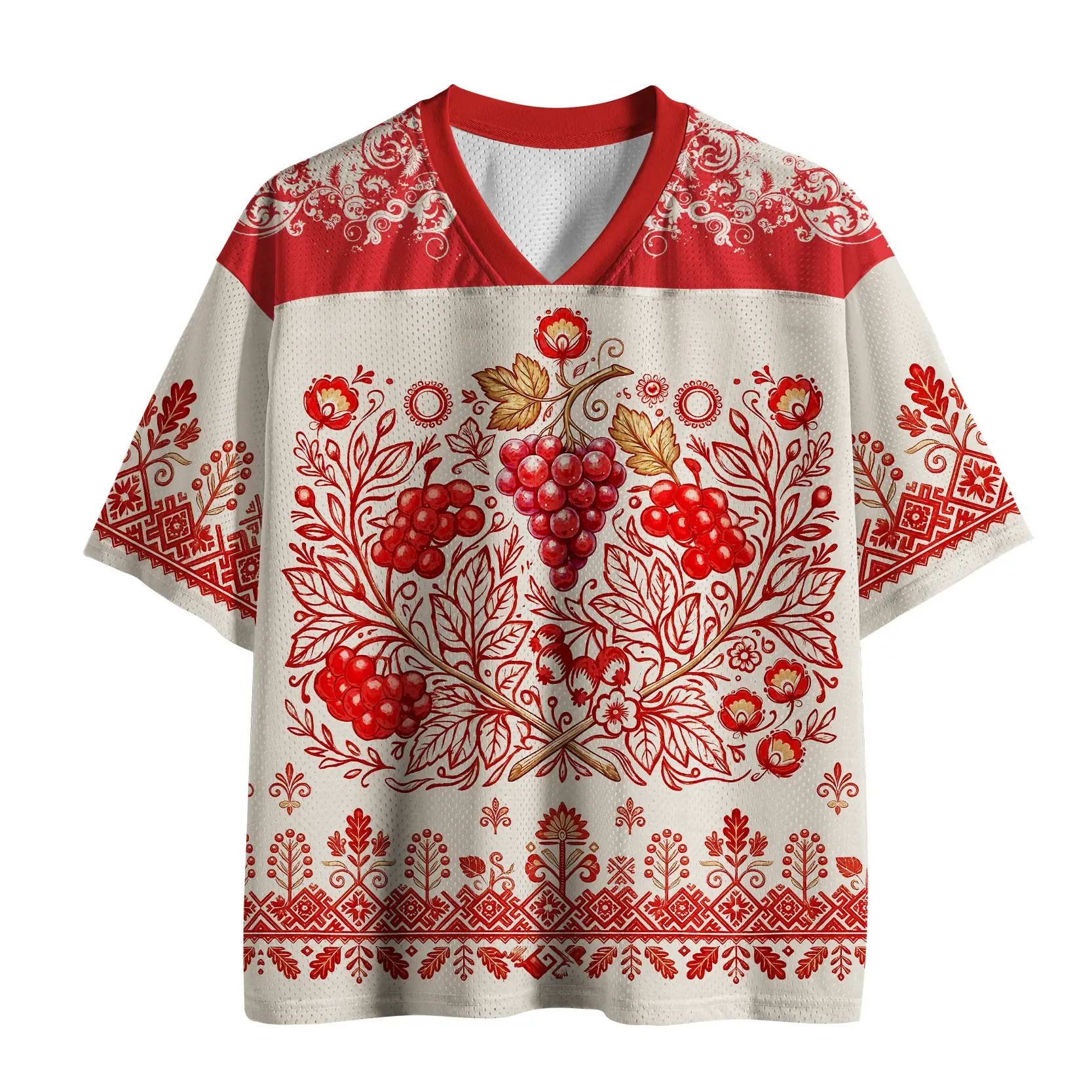 Magmoo Whispering Flowers Mesh Jersey-Magmoo