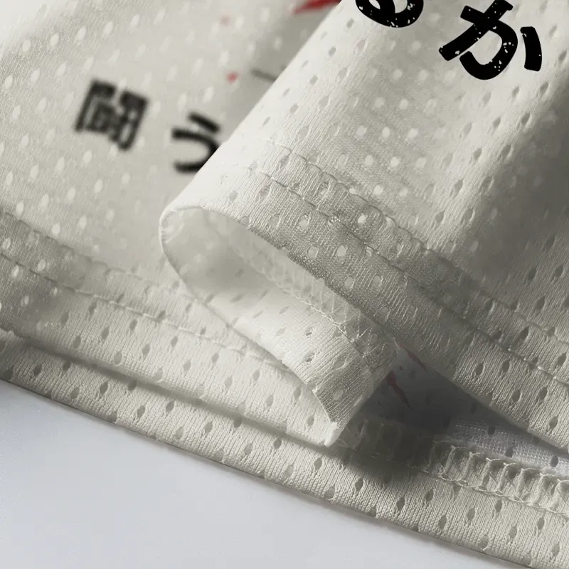 Magmoo Woodblock Penguin:Fight Or Flight Mesh Jersey