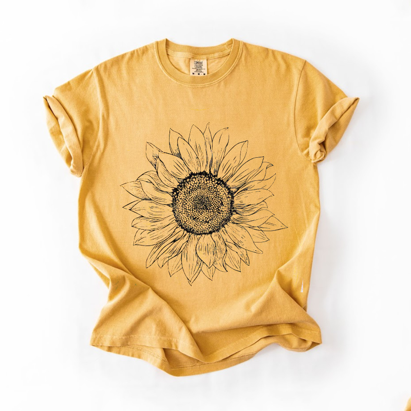 Sunflower T-shirt-Magmoo