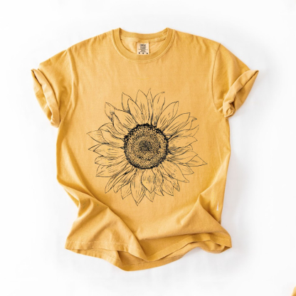 Sunflower T-shirt-Magmoo