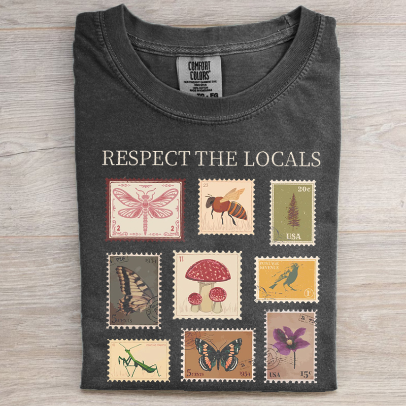 Respect Local Wildlife Comfort Colors T-shirt-Magmoo
