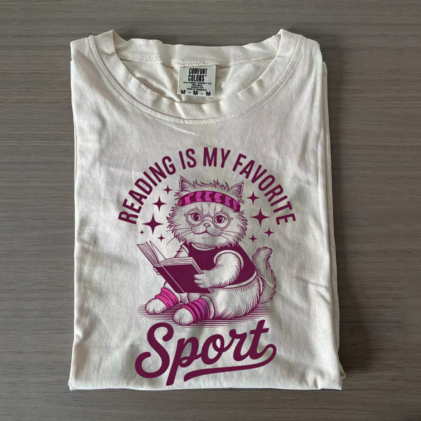 Reading is My Favorite Sport T-shirt-Magmoo