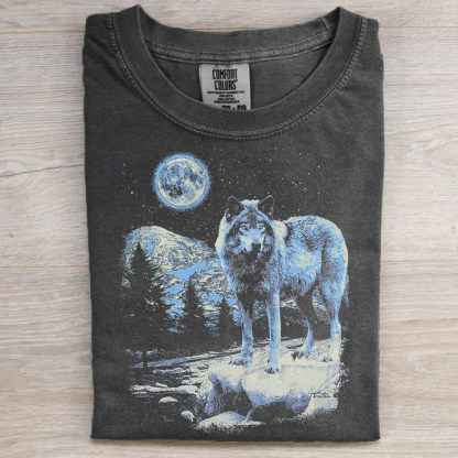 Vintage Wolf T-shirt-Magmoo
