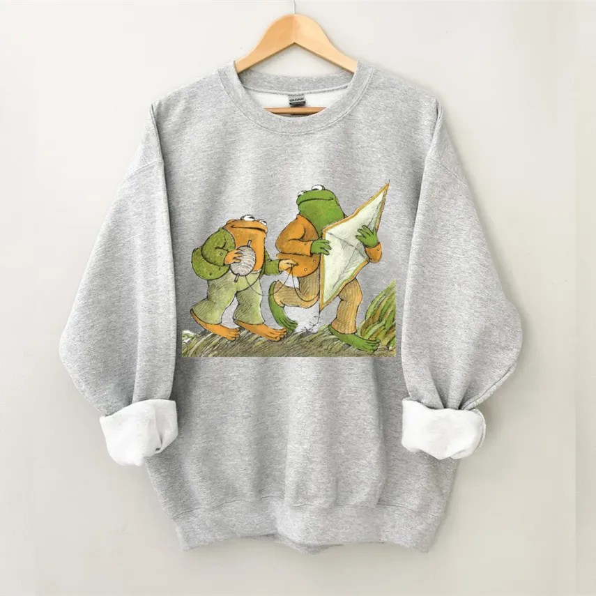 Frog And Toad Sweatshirt-Magmoo