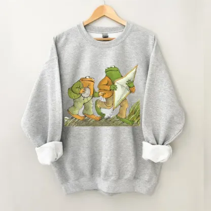 Frog And Toad Sweatshirt-Magmoo