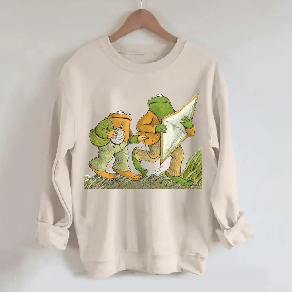 Frog And Toad Sweatshirt-Magmoo