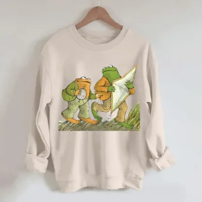 Frog And Toad Sweatshirt-Magmoo